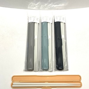 【三好製作所】GEL-COOL  STICK 箸セット 19cm アプリコット