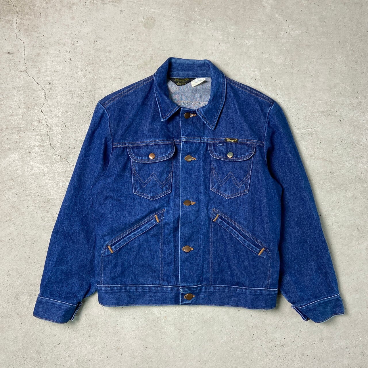 vintage wrangler さみしく 124MJ 白タグ60sヴィンテージ Gジャン 
