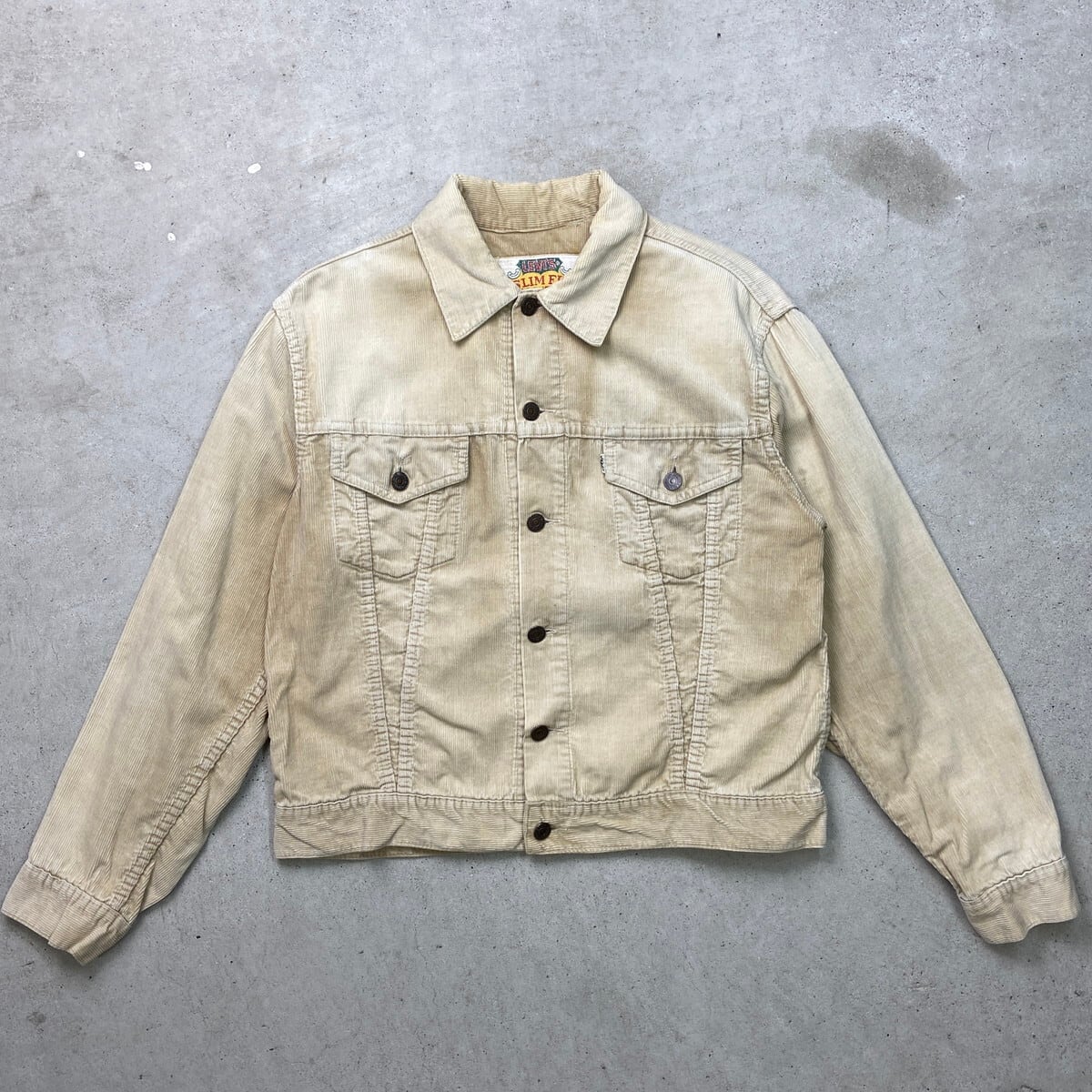 60年代~ Levi's リーバイス SLIM FIT JACKETS BIGE ビッグE