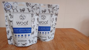 woof ビーフグリーントライプwith緑イ貝