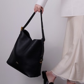 BELTED BUCKET BAG LARGE
