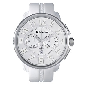 【Tendence テンデンス】TG036013 GULLIVERガリバー（ホワイトシルバー）／国内正規品 腕時計
