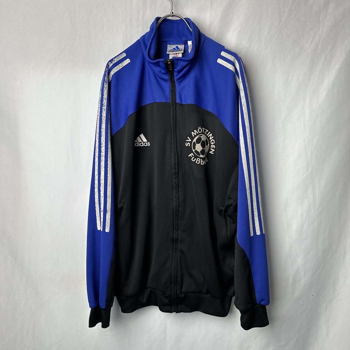 adidas アディダス サッカー トラックジャケット ジャージ Lサイズ 黒 