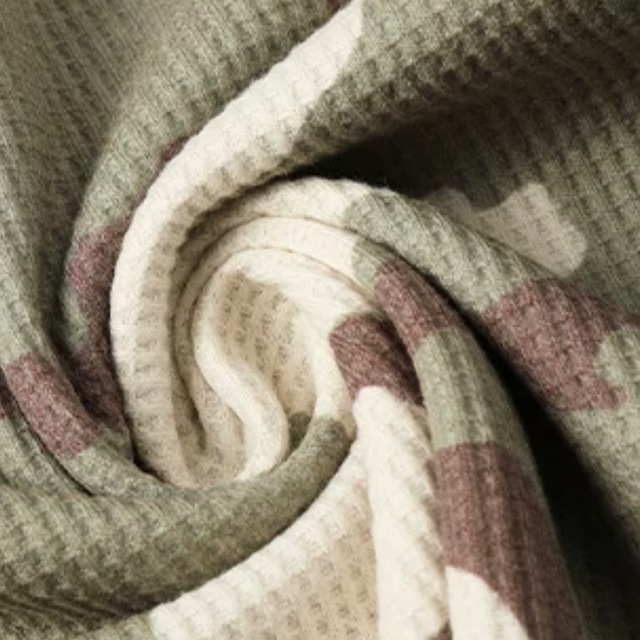 camouflage waffle long tee　迷彩ワッフルロングティー　J2135