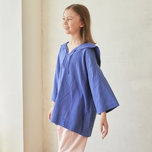 undeny. Sailor Collor Tunic【110-160cm】Blue