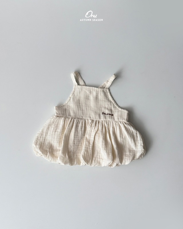 suspender balloon onepiece【onu】※10月上旬〜中旬発送予定
