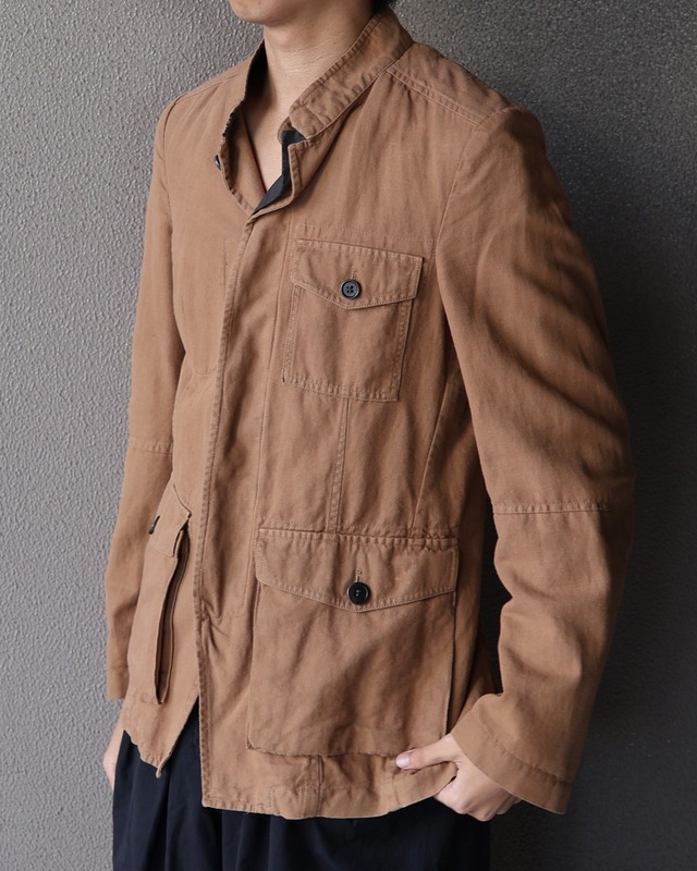 【DRIES VAN NOTEN】Fly front pocket detail jacket