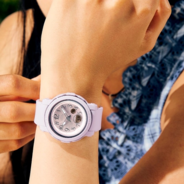 国内正規品 CASIO BABY-G カシオ ベビーG BGA-290 アラビックインデックス 10気圧防水 耐衝撃 レディース腕時計 BGA-290SA-6AJF