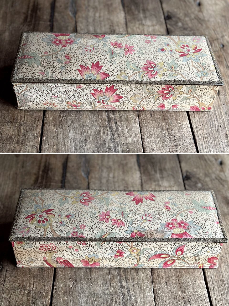 花柄 カルトナージュ | Brocante de La Cocotte （フランス