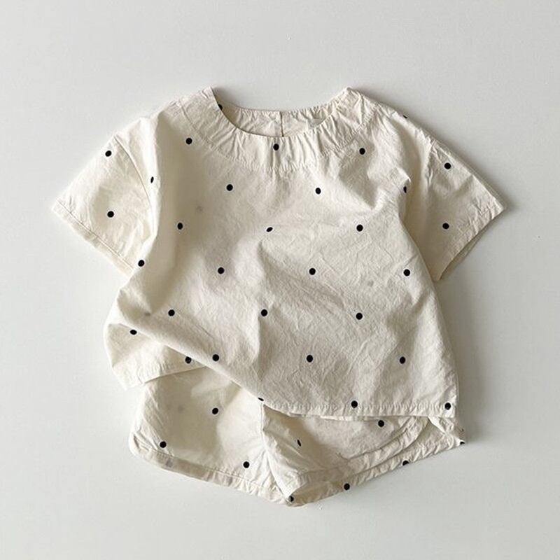 【BABY】夏新作 ドット柄セットアップ