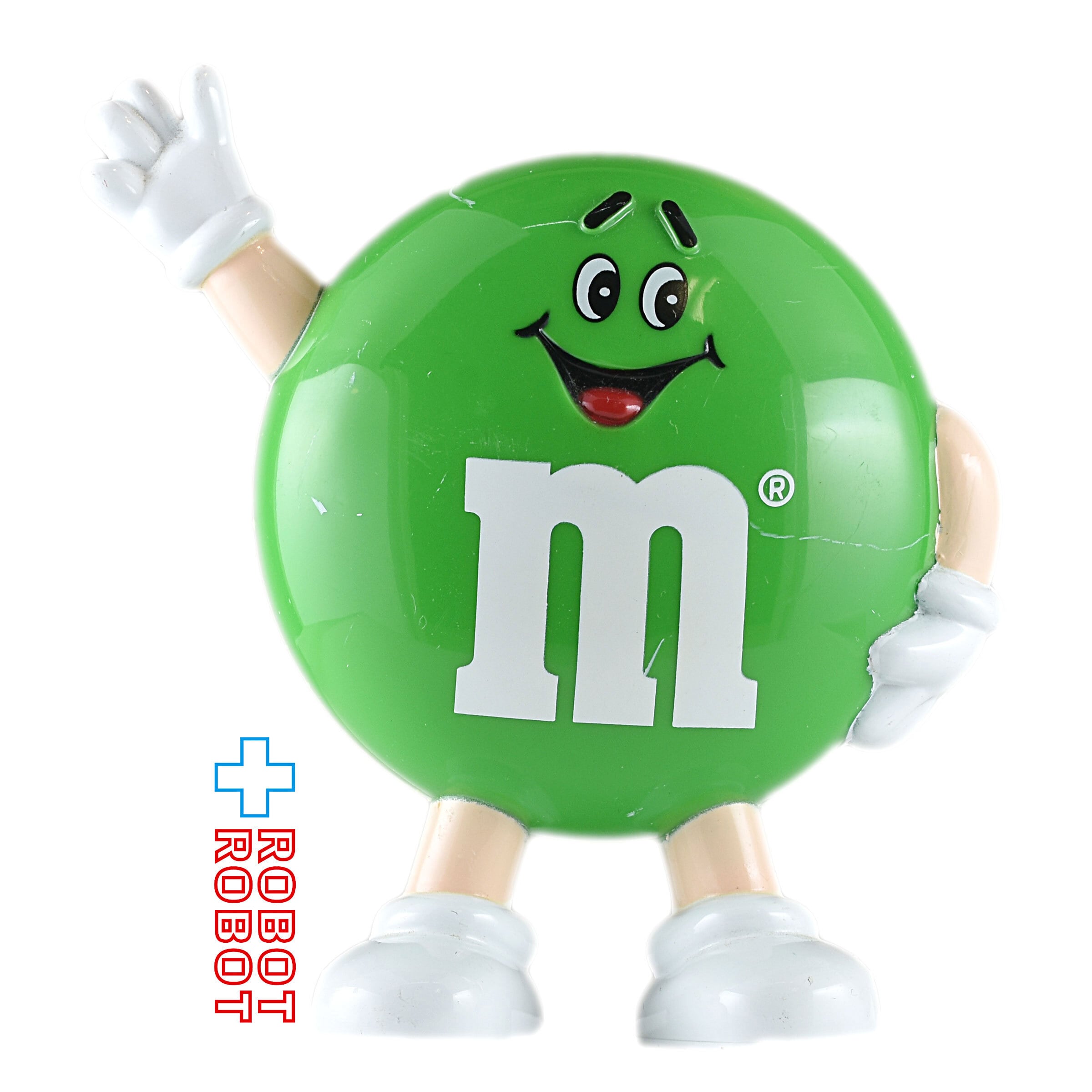 M&M's グリーン プレーン ミニディスペンサー エムアンドエムズ