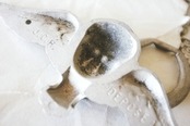 1900s フランス  ルーベンス 聖アンデレの殉教的プットーと大きなハンドルc ツマミ アンティーク