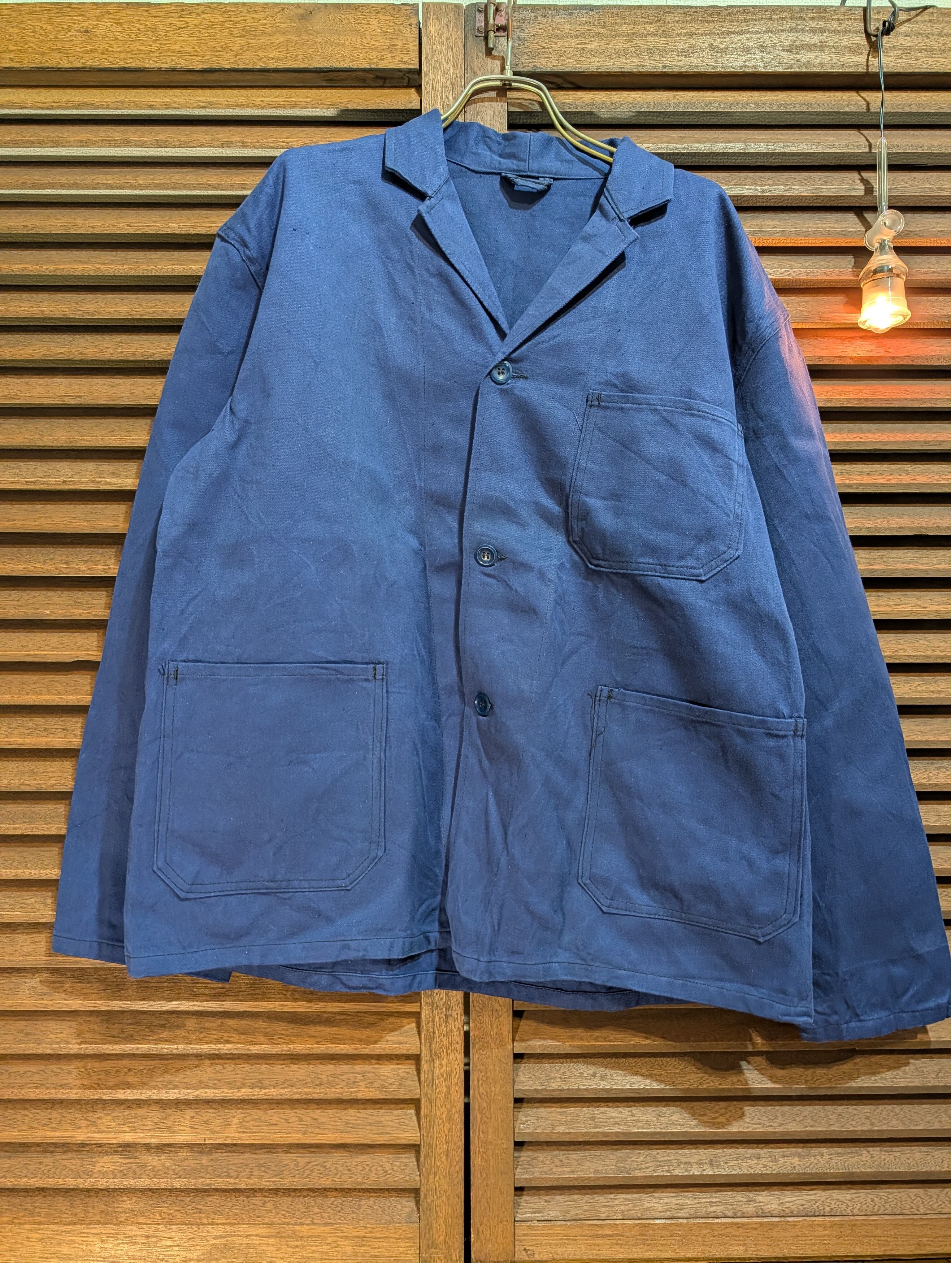 60-70s Euro Lapeled Work Jacket