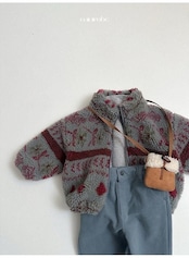 〖取寄〗韓国子供服 / 26winter / minirobe / エディボアジップアップ / キッズ *S~XL*