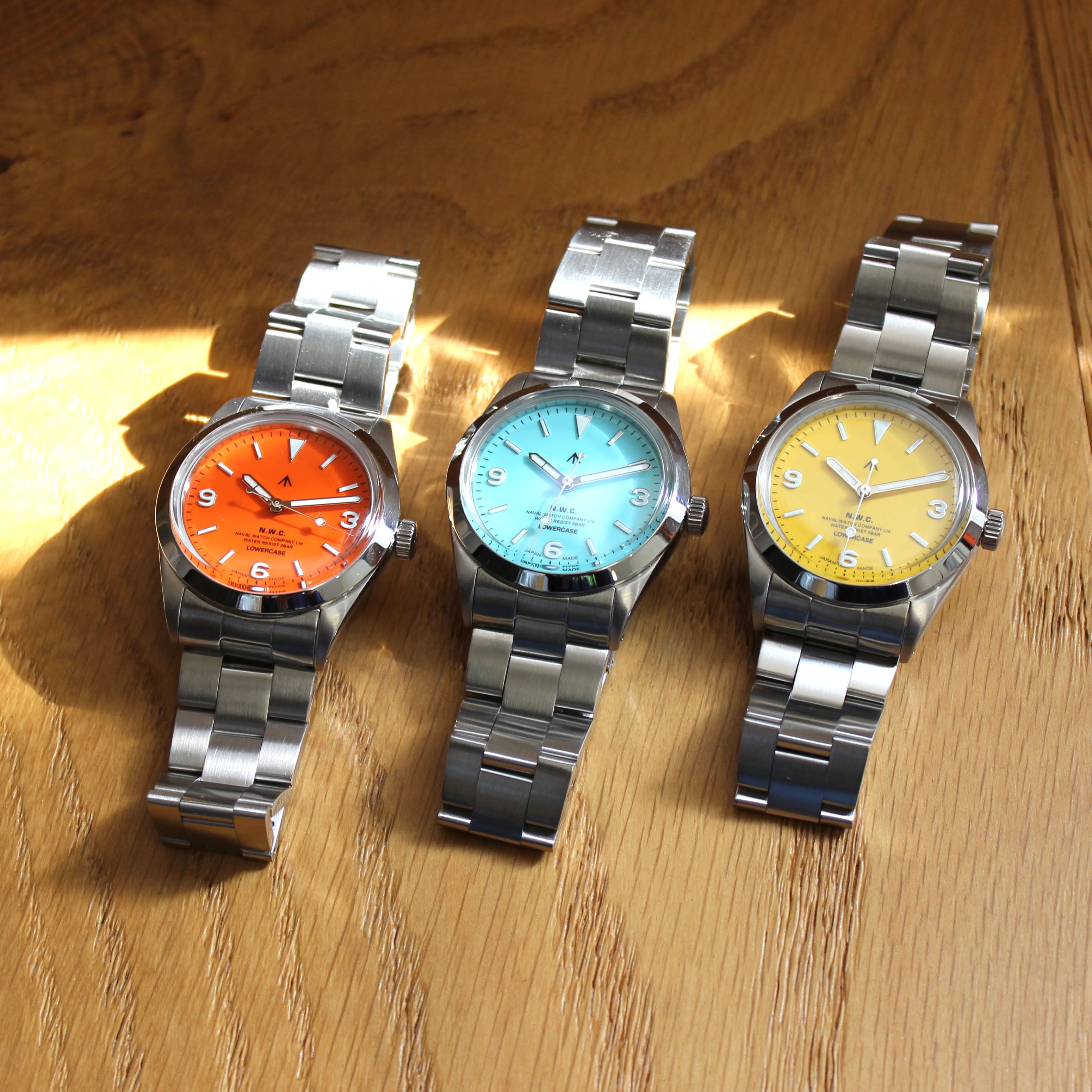 Naval Watch Produced By LOWERCASE FRXF008 (Turquoise Blue) Sweep