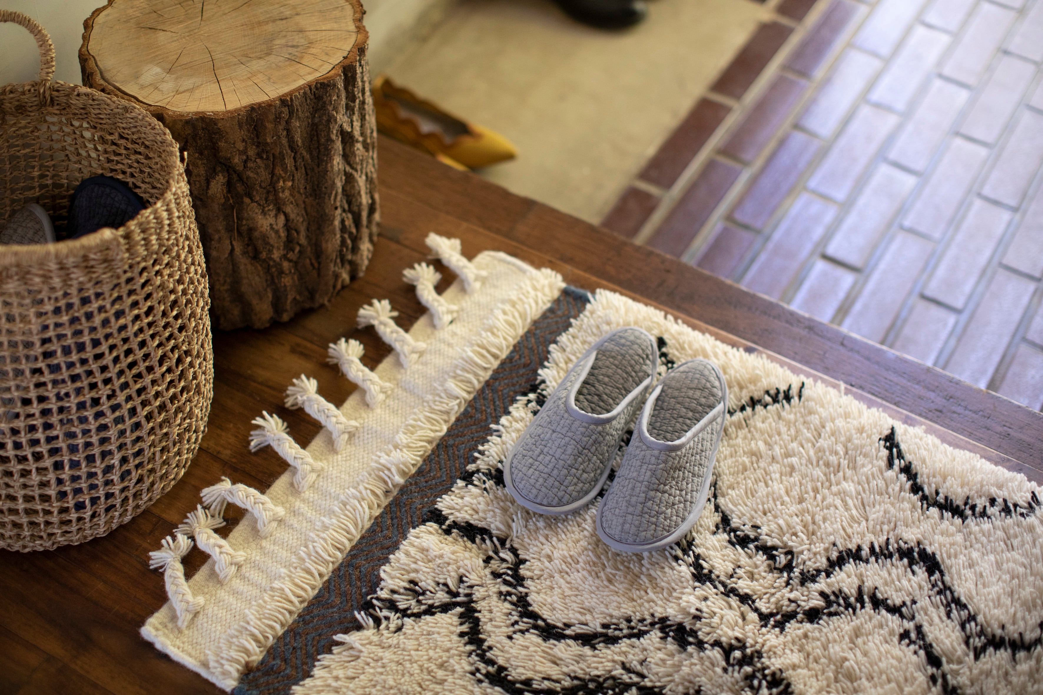 Suno & Morrison / Shaggy Wool Rug〈63×93〉 | iandada
