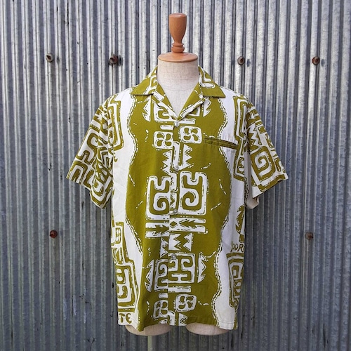 60~70's "Tropicana" Vintage opencollar hawaiian shirts / 60~70年代 "トロピカーナ" ヴィンテージ オープンカラーハワイアンシャツ