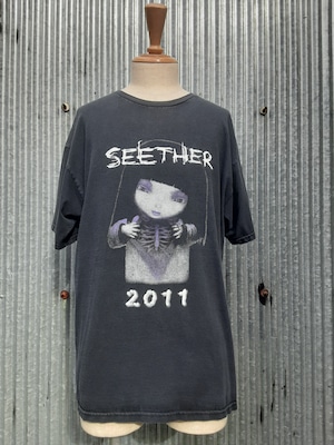 "ALSTYLE" SEETHER 2011 tour band T-Shirt / "アルスタイル" シーザー 2011年 ツアー バンド Tシャツ