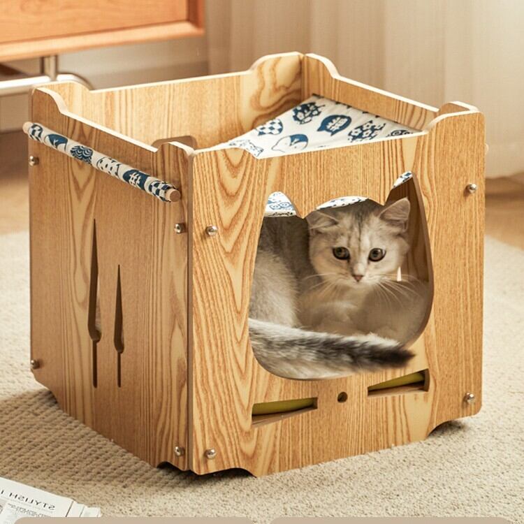 キャット ハウス ユニーク ハンモック スタッキング 可能 おしゃれ