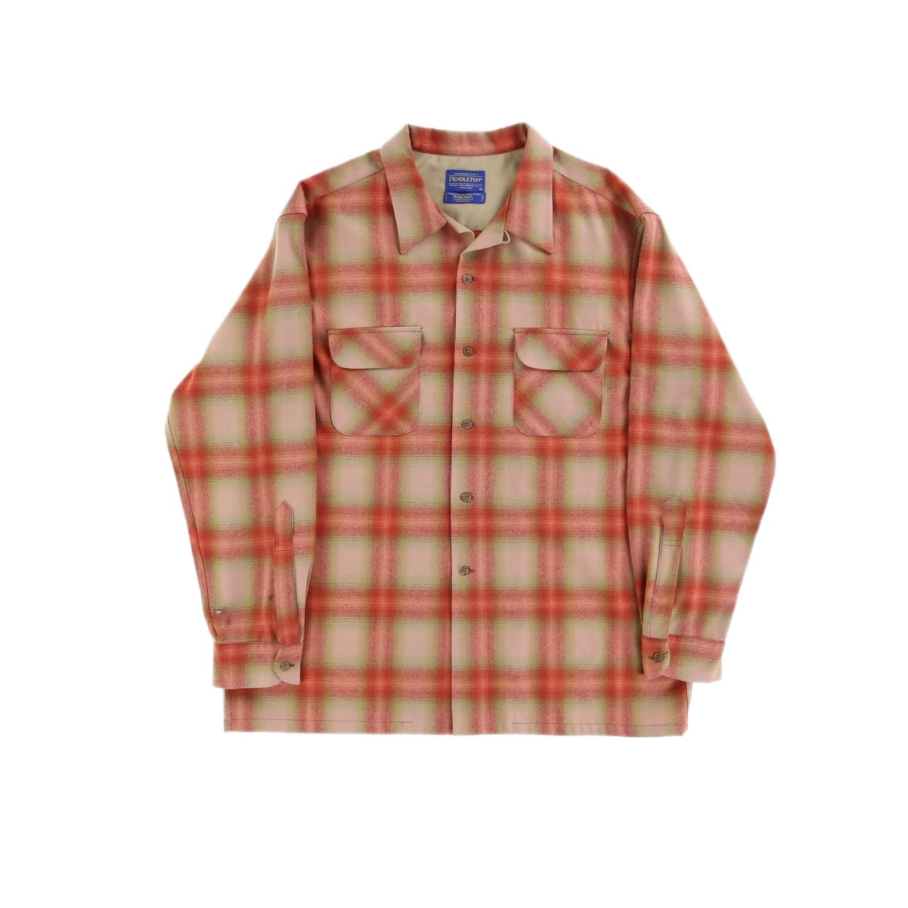 PENDLETON オンブレチェック オープンカラーシャツ【OT-6447】 | cv
