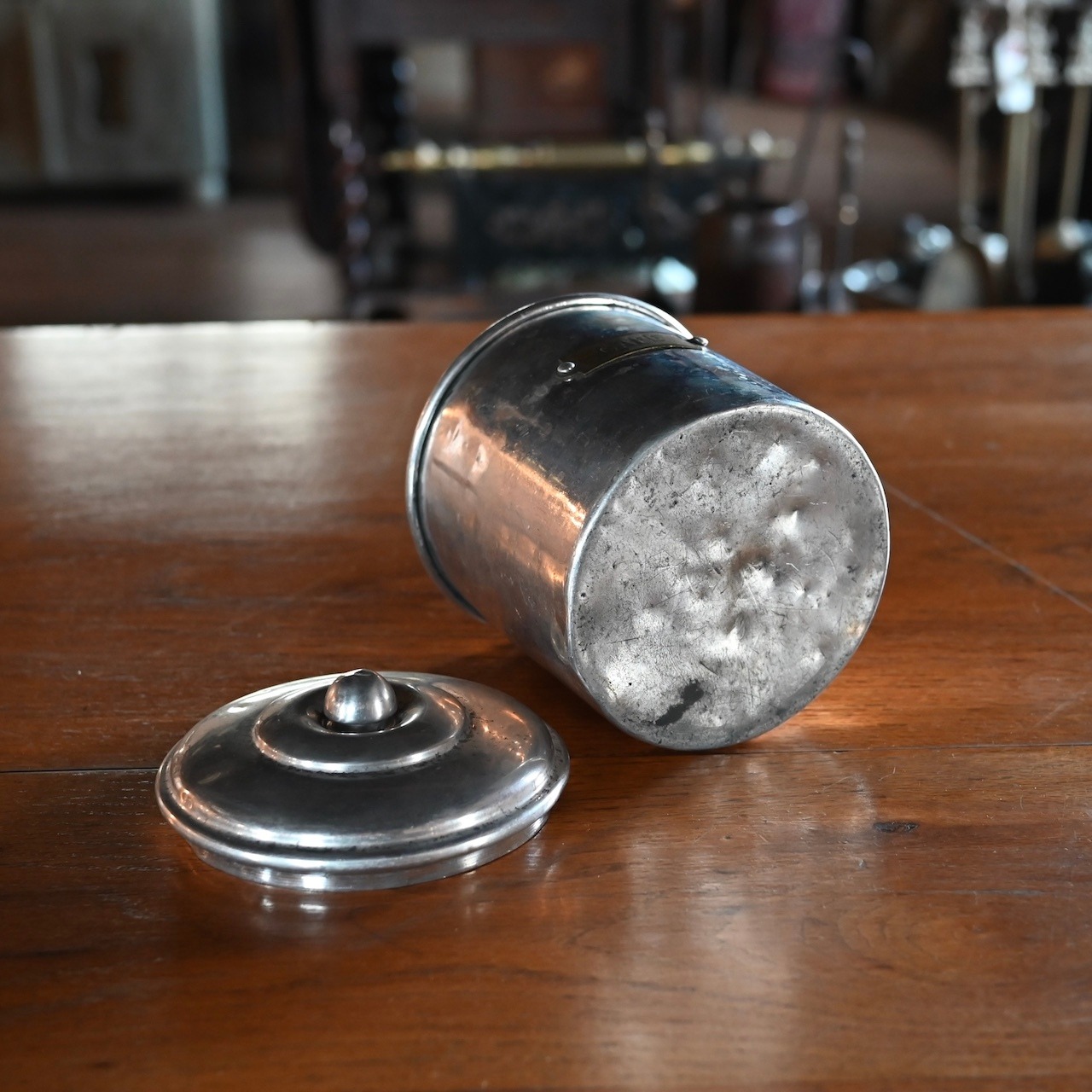 Canister / キャニスター〈 アルミ・小物入れ・収納・店舗什器・コーヒー・アンティーク・ヴィンテージ 〉114116