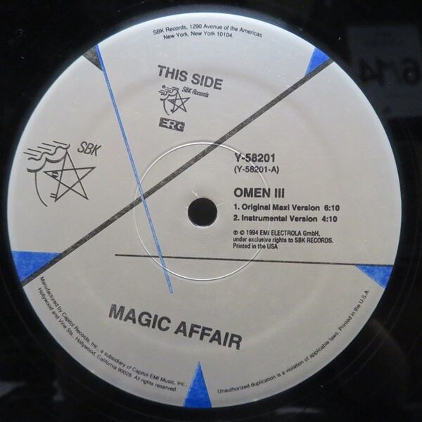 Magic Affair / Omen III [Y-58201] - 画像3
