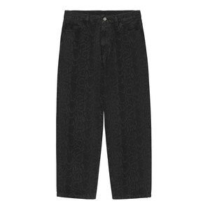 CARHARTT Snake Landon Pant - Snake Camo, Black (heavy stone wash)