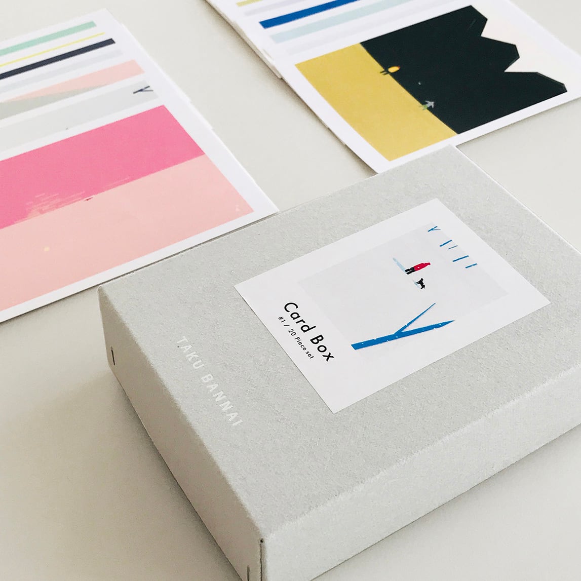Card Box #1 ” 20 Piece set | 坂内拓 Taku Bannai