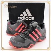 adidas アディダス トレッキングシューズ 25cm グレイ系 AX2 CP W climaproof クライマプルーフ BB1681 黒 赤 スニーカー ウィメンズ ハイキング アウトドア レディース ウォーキング シューズ 靴 ブラック系 レッド系