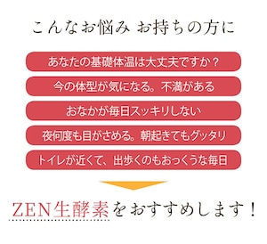 ZEN生酵素 15包入／3袋【MAP酵素 / 野草】