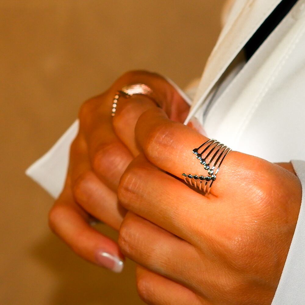 【年始セール】Bohemian resort ボヘミアンリゾートリング イヤカフ フリーサイズ 指輪 ステンレスmnk33