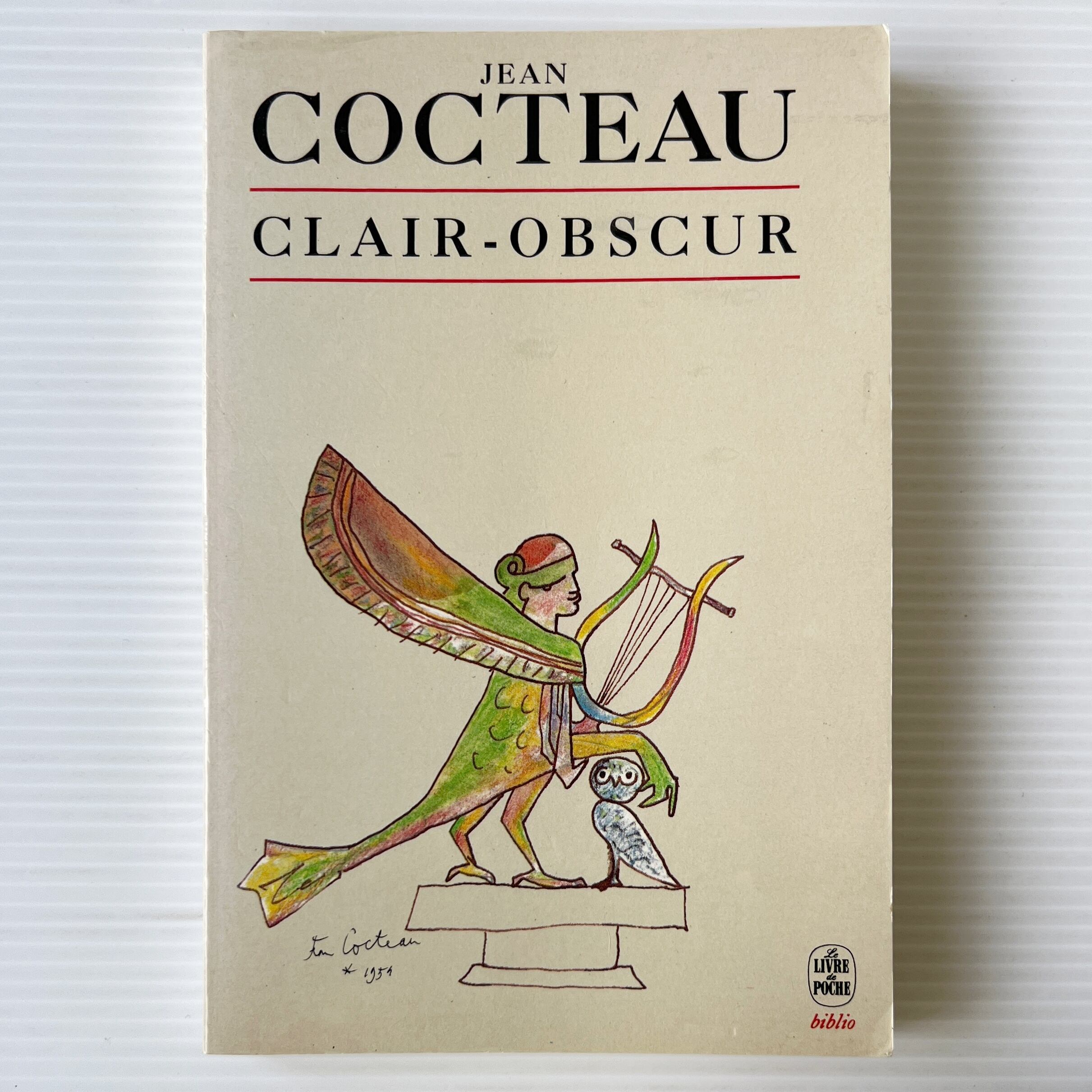 Clair-obscur: Poemes 詩集 幽明抄 / Jean Cocteau ジャン・コクトー / Le Livre De Poche