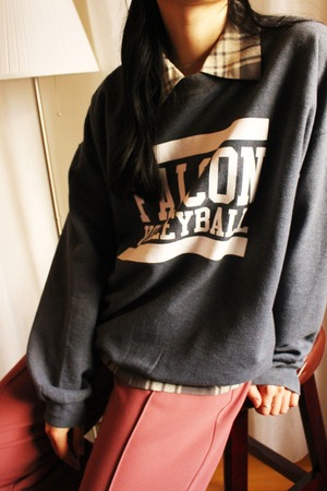 monotoneチェックシャツ