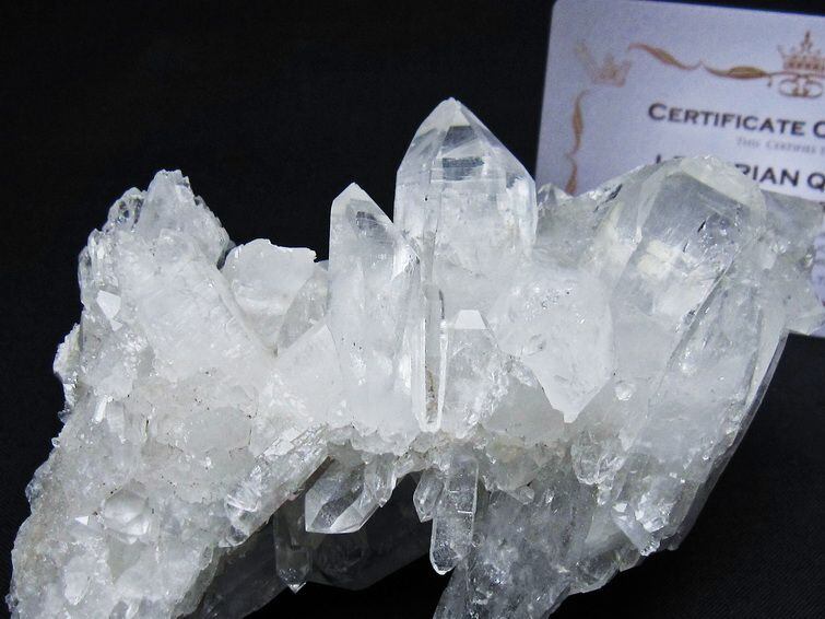 【強いエネルギー・高い波動】ブラジル産！レムリアンクラスター⭐️N124 no6 Diamantina産 ピンクレムリアンシード水晶クラスター／ 置物