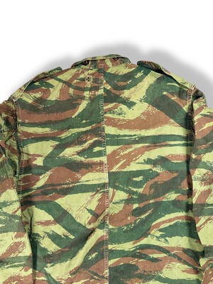 【Ireggular】60s French Military Lizard Camo Paratrooper Coat