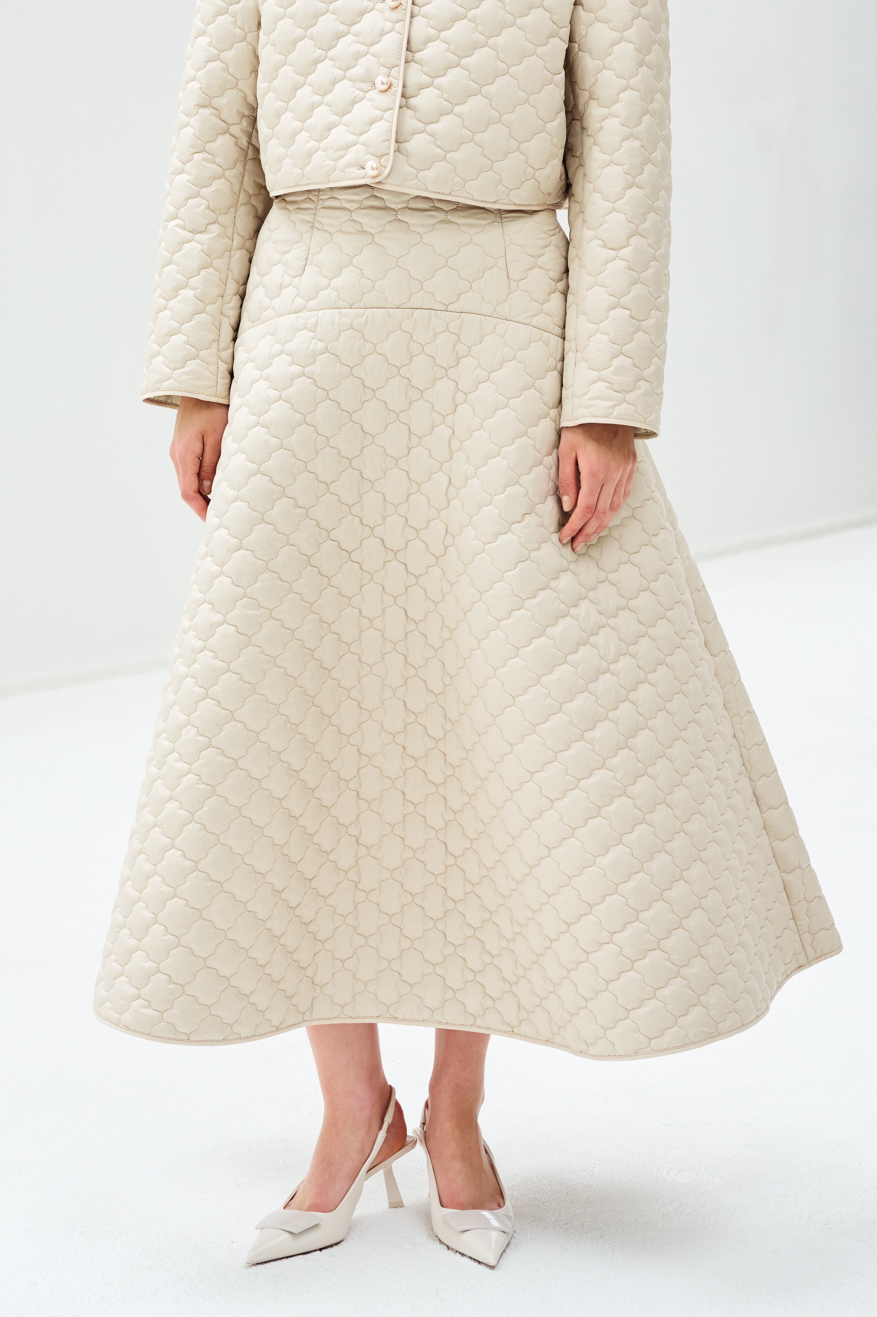 VOYAGE SKIRT NAVY | AMICA・kids