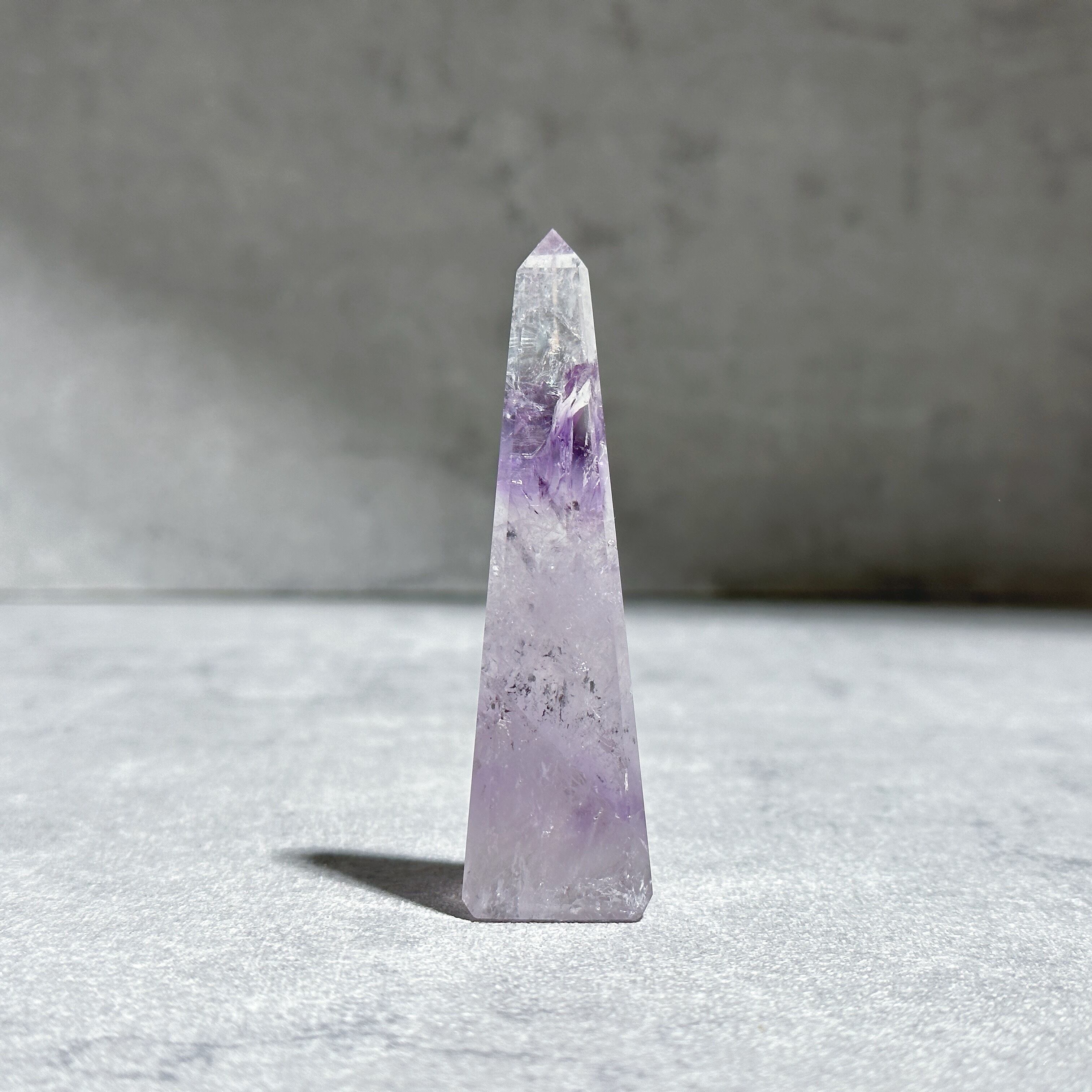 ファントムアメジスト オベリスク01◇Phantom Amethyst ◇天然石・鉱物