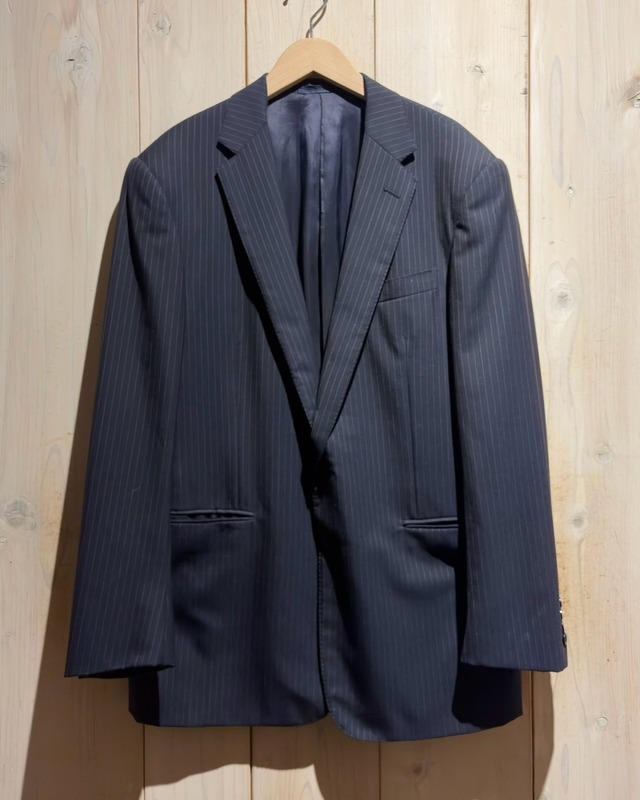 【a.k.a.C.a.k.a vintage】“Ralph Lauren” “Black Label”Stripe Tailored Jacket