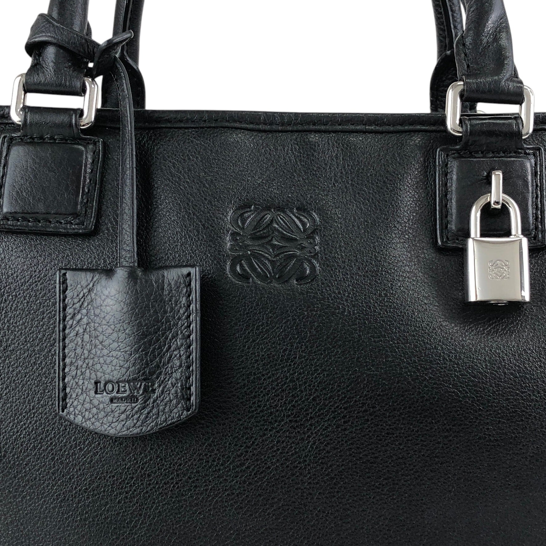 本物　シリアル有　ロエベ　loewe アマソナ　36 ブラック 中古・古着通販】LOEWE (ロエベ) アマソナ36 ブラック サイズ:36
