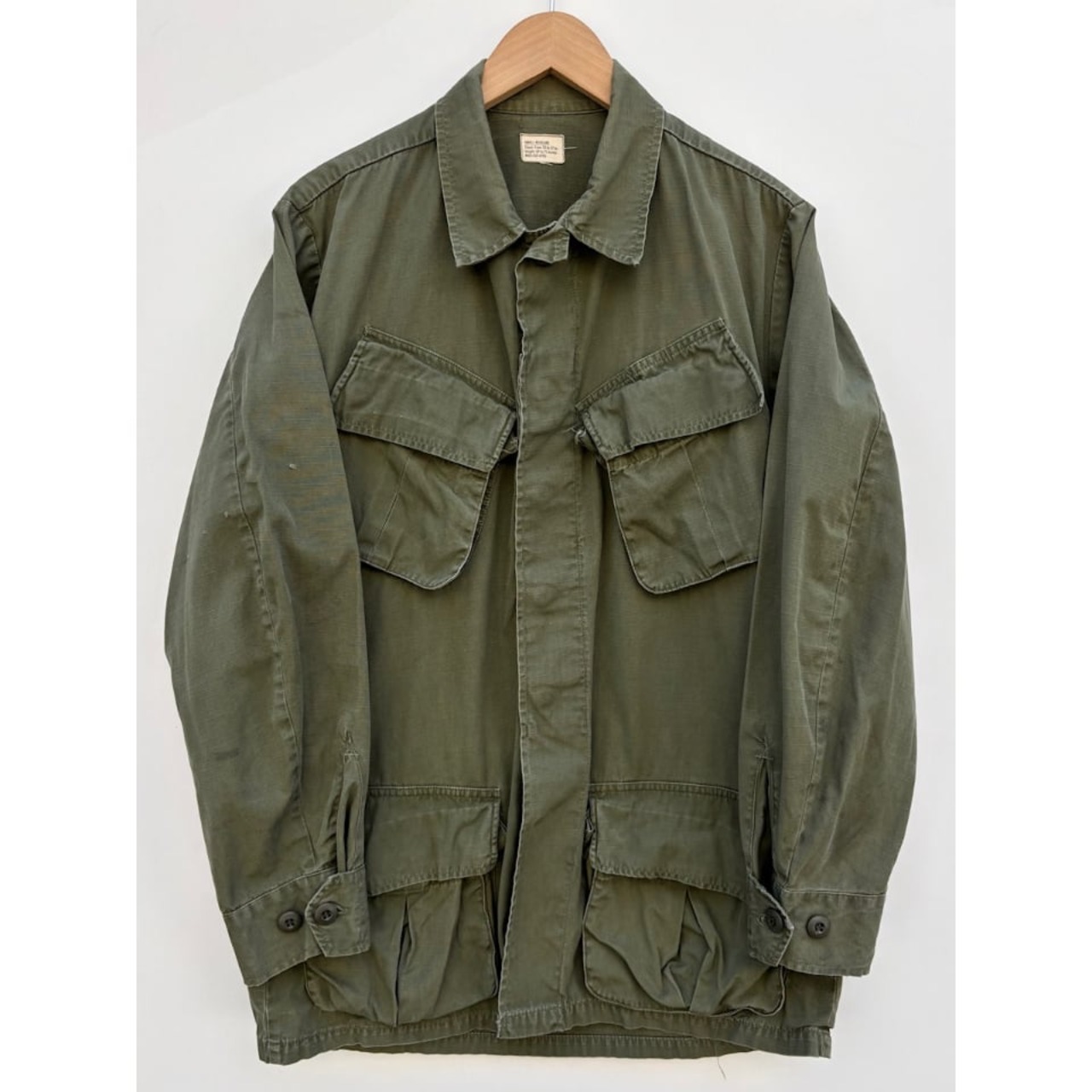 60s US AMRY Jungle Fatigue JACKET "4th TYPE" Size SMALL-REGULAR