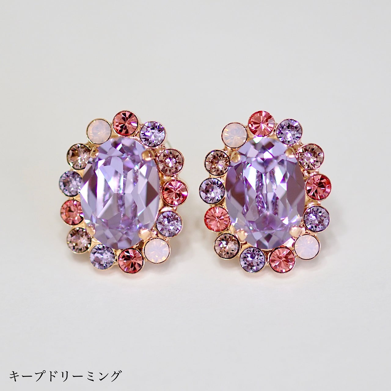 オータムキャンディ オーバルピアス | MAKI NUMOTO (マキ ヌモト