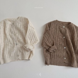 【予約】Summer knit cardigan (R0207)