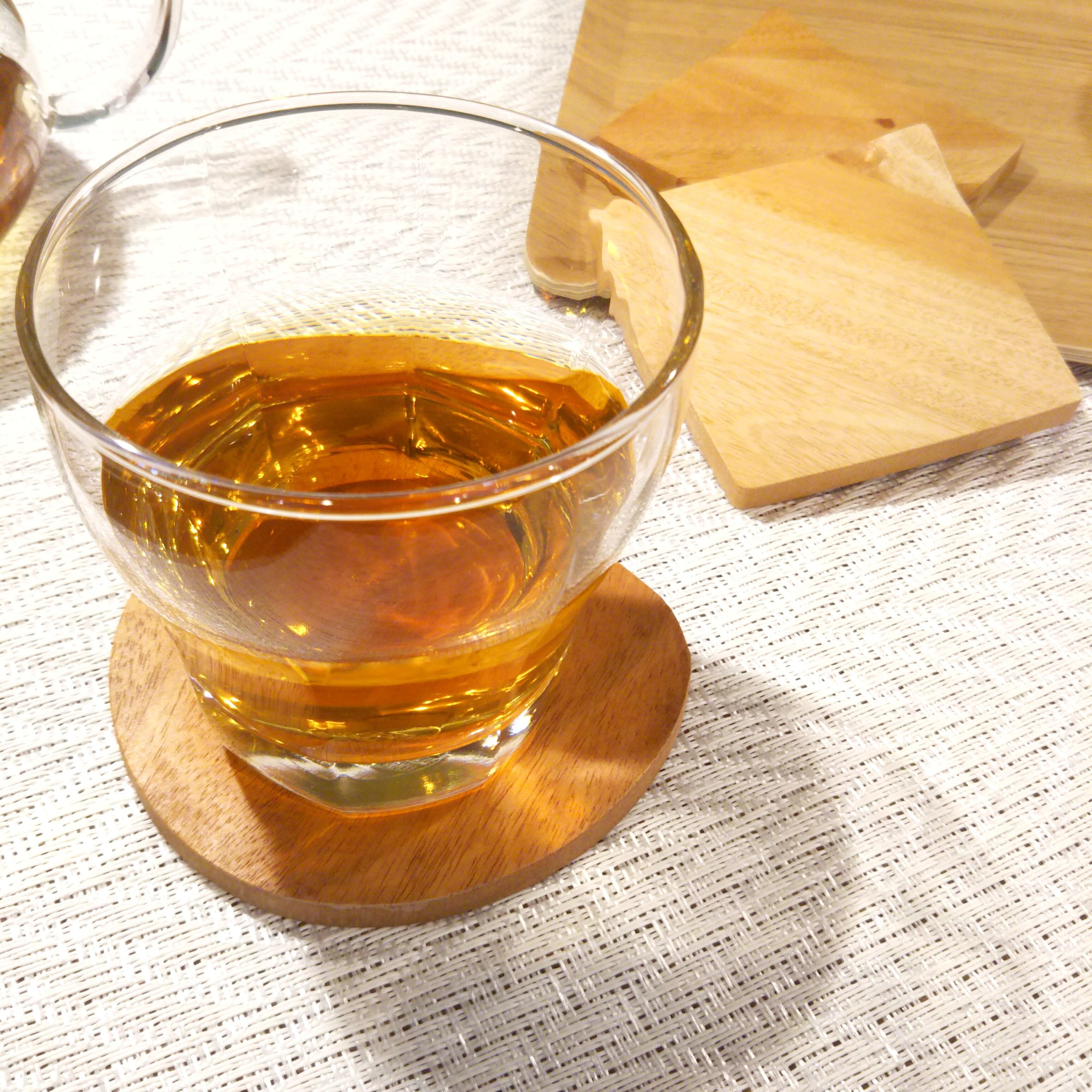 マホガニー コースター NEIN MARKE | 旭川の薪ストーブ コロポックル