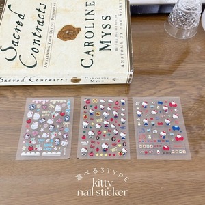 kitty nail sticker【 3type 】 No.Z050