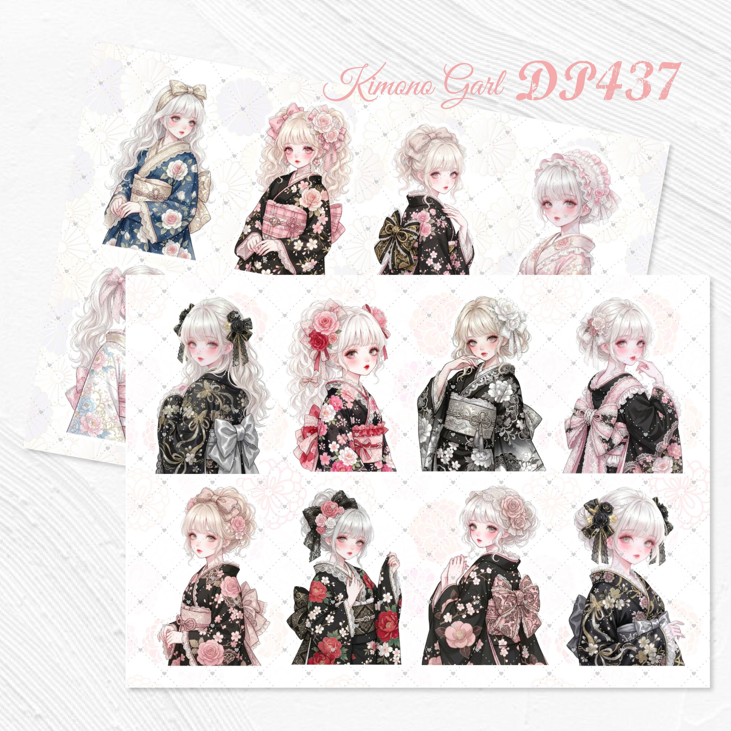 コラージュ素材 TeaTime 紙モノ おすそ分け/CP11 | indigo & olive☆