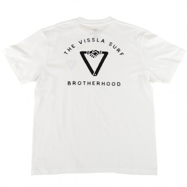 VISSLA (ヴィスラ)  Brotherhood Tee Tシャツ  ホワイト  M420PVBR20SU 