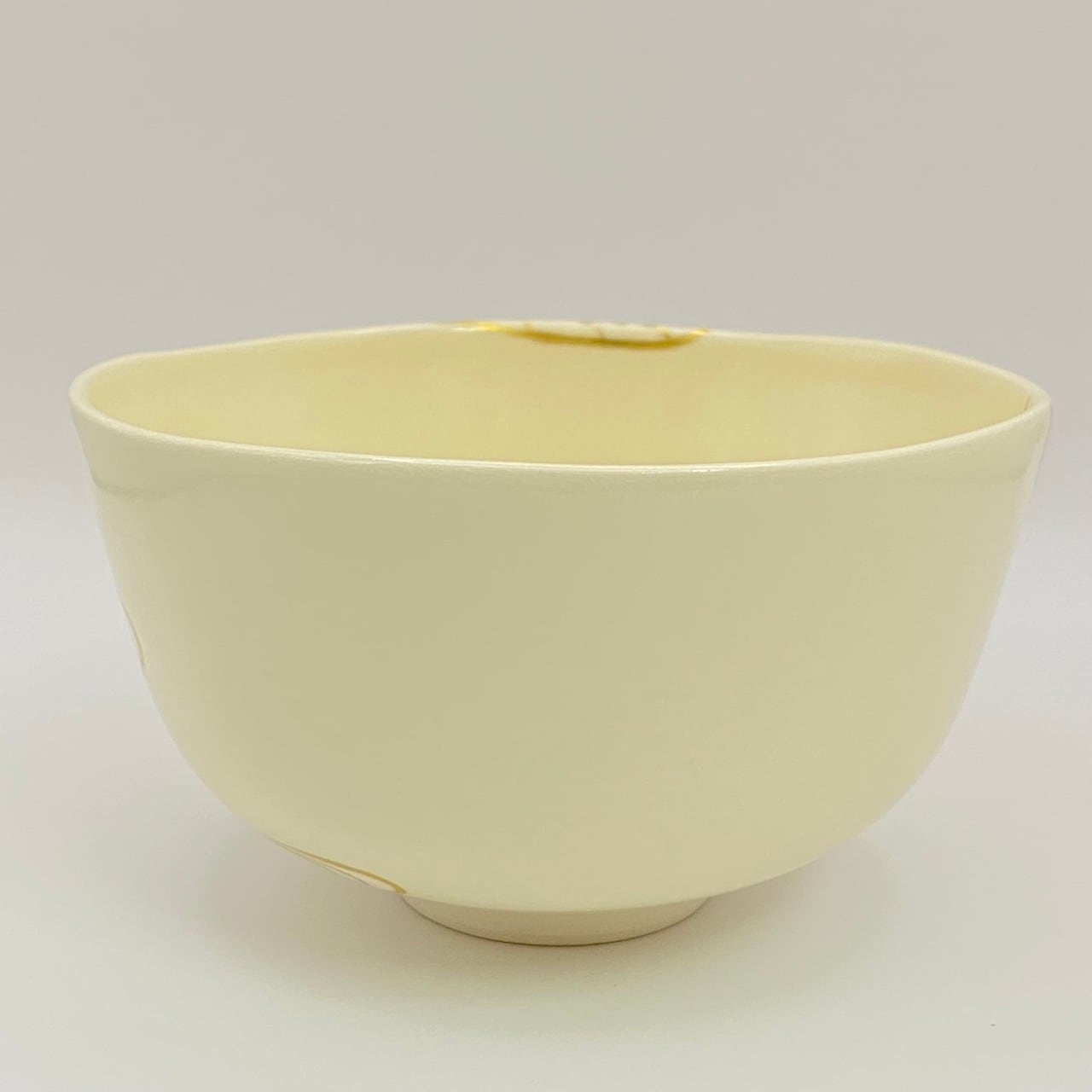新品】茶碗 色絵 団扇 福本未来 共箱入 | 茶道具 錦玉堂