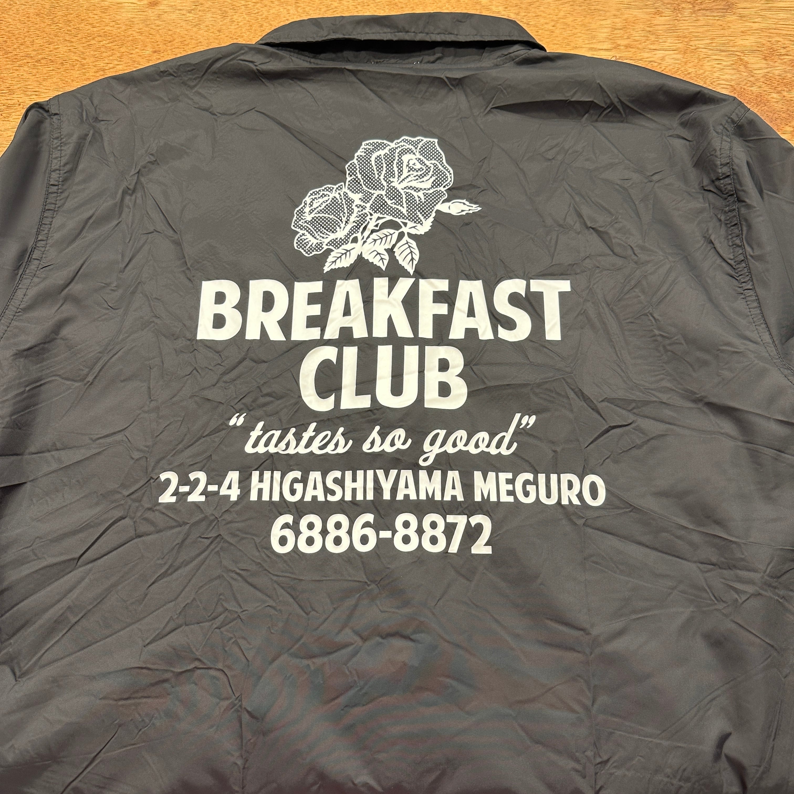 BREAKFAST CLUB NYLON COACH JACKET BLACK | safarionline