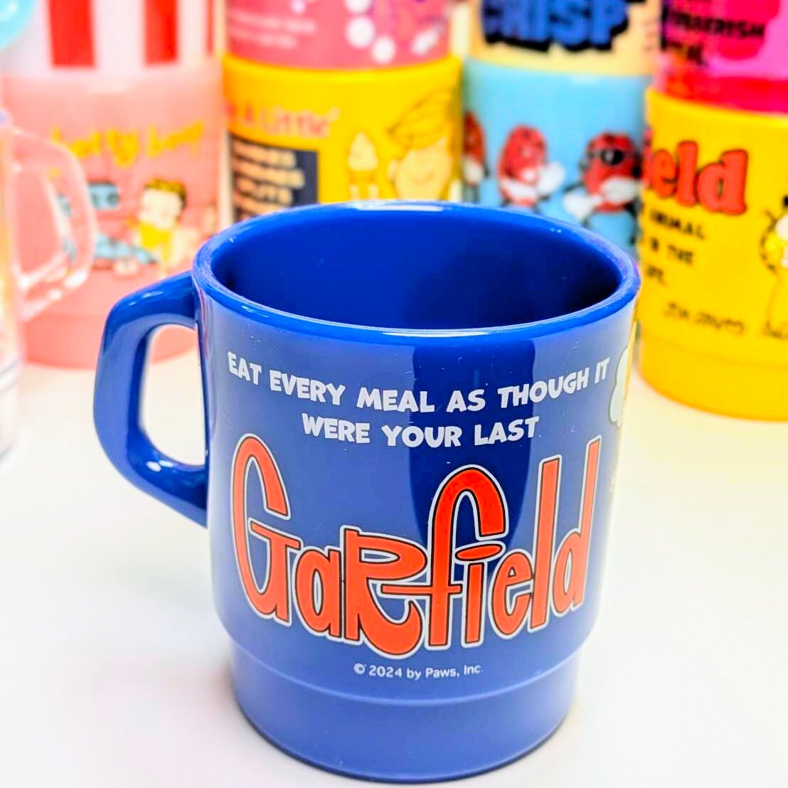 STACKING MUG / スタッキングマグ 積み重ねられるマグ Garfield