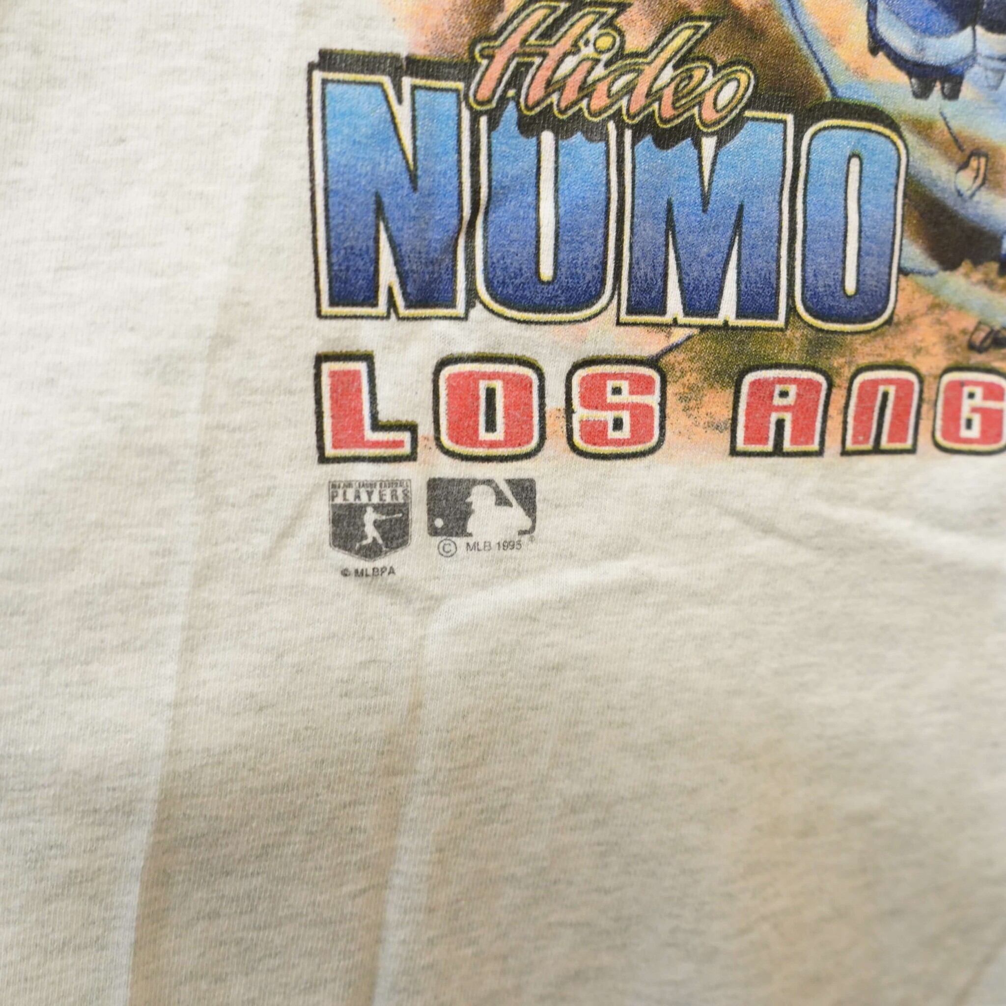 90s Los Angeles dodgers 野茂英雄 Tシャツ L/salem sportswear usa製 
